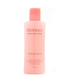 Deoproce Essential Skin Softener - Тонер омолаживающий 380 мл